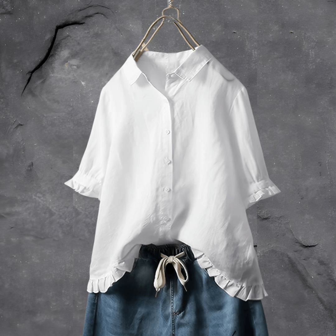 Samantha - Loose-Fit Button-Down Shirt